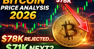 Bitcoin (BTC) Analysis 2026: Bulls Face Rejection at $78K, Is a Drop to $71K Next?
