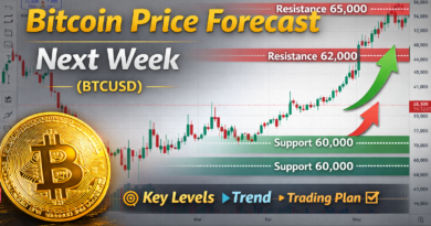 Bitcoin Price Forecast Next Week (BTCUSD): Key Levels, Trend & Trading Plan