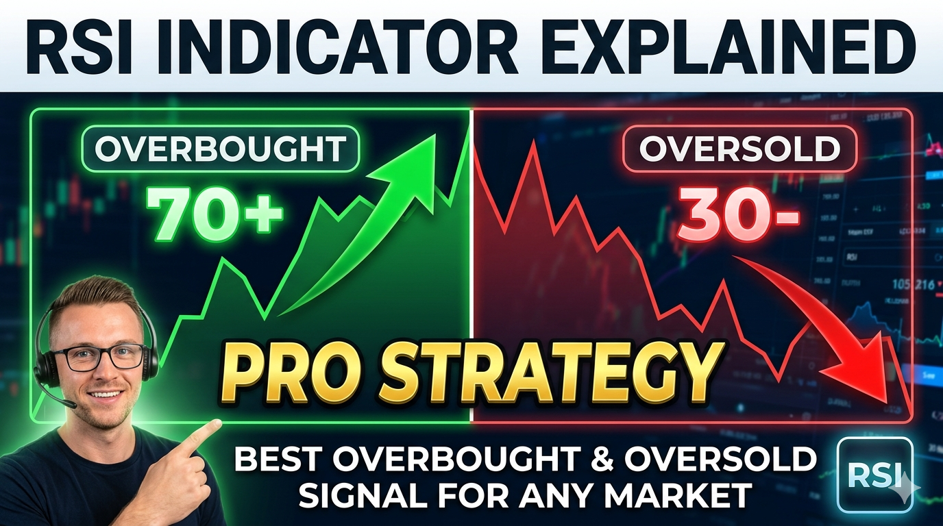 RSI Indicator Explained | Overbought & Oversold Strategy for Trading ...