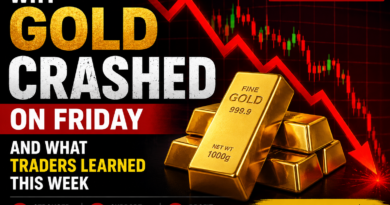 Why Gold Crashed on Friday and What Traders Learned This Week